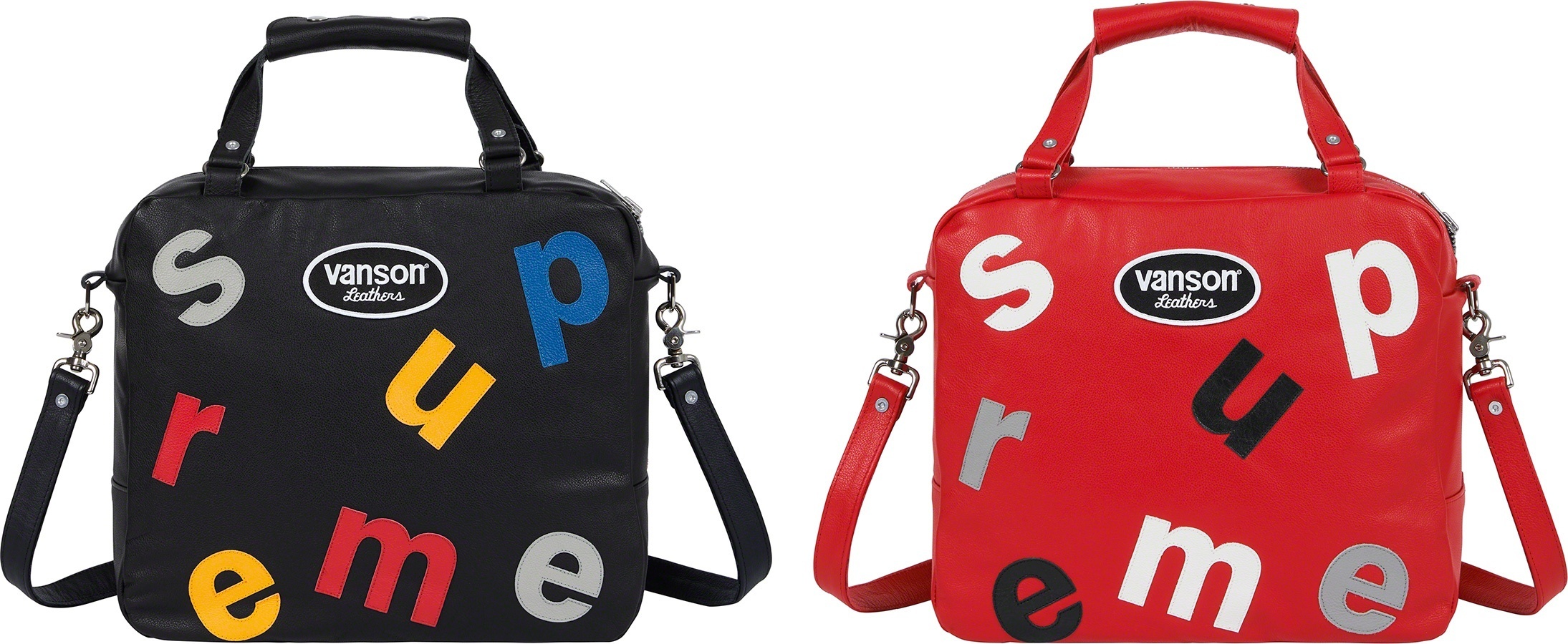 Supreme®/Vanson Leathers® Letters Bag